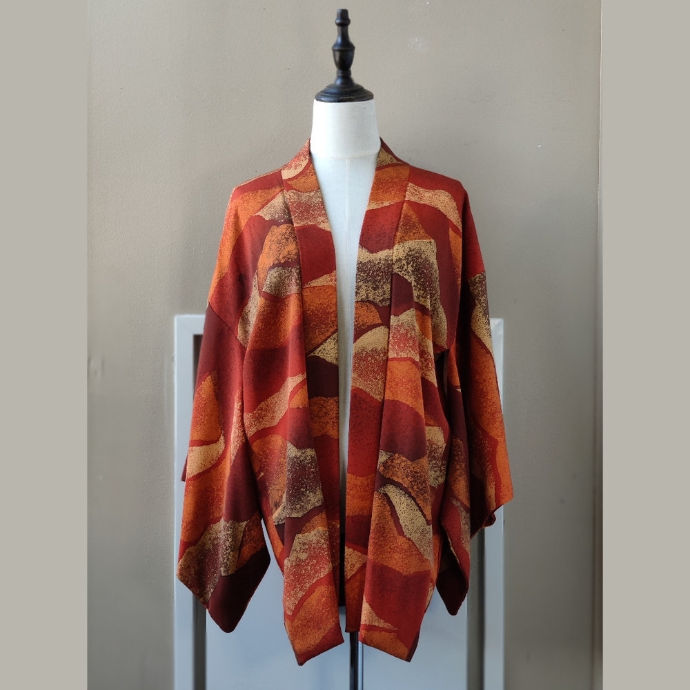 Polyester HAORI KIMONO